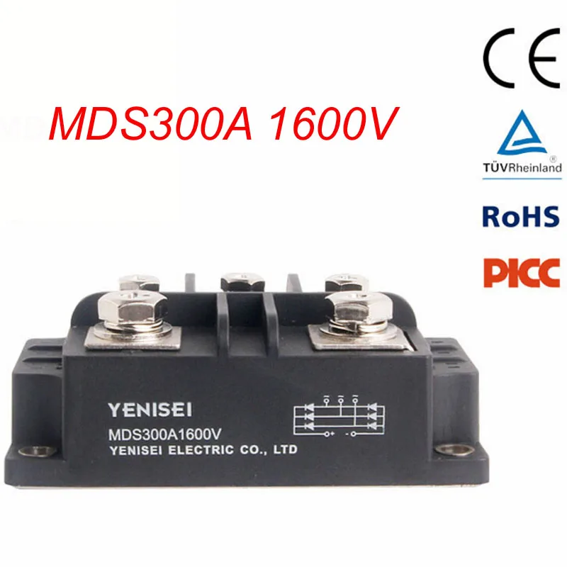 

Three Phase Diod Bridge Rectifier MDS300A 1600V for DC Power of Apparatus Input Rectificate Power of PWM Frequency Converter