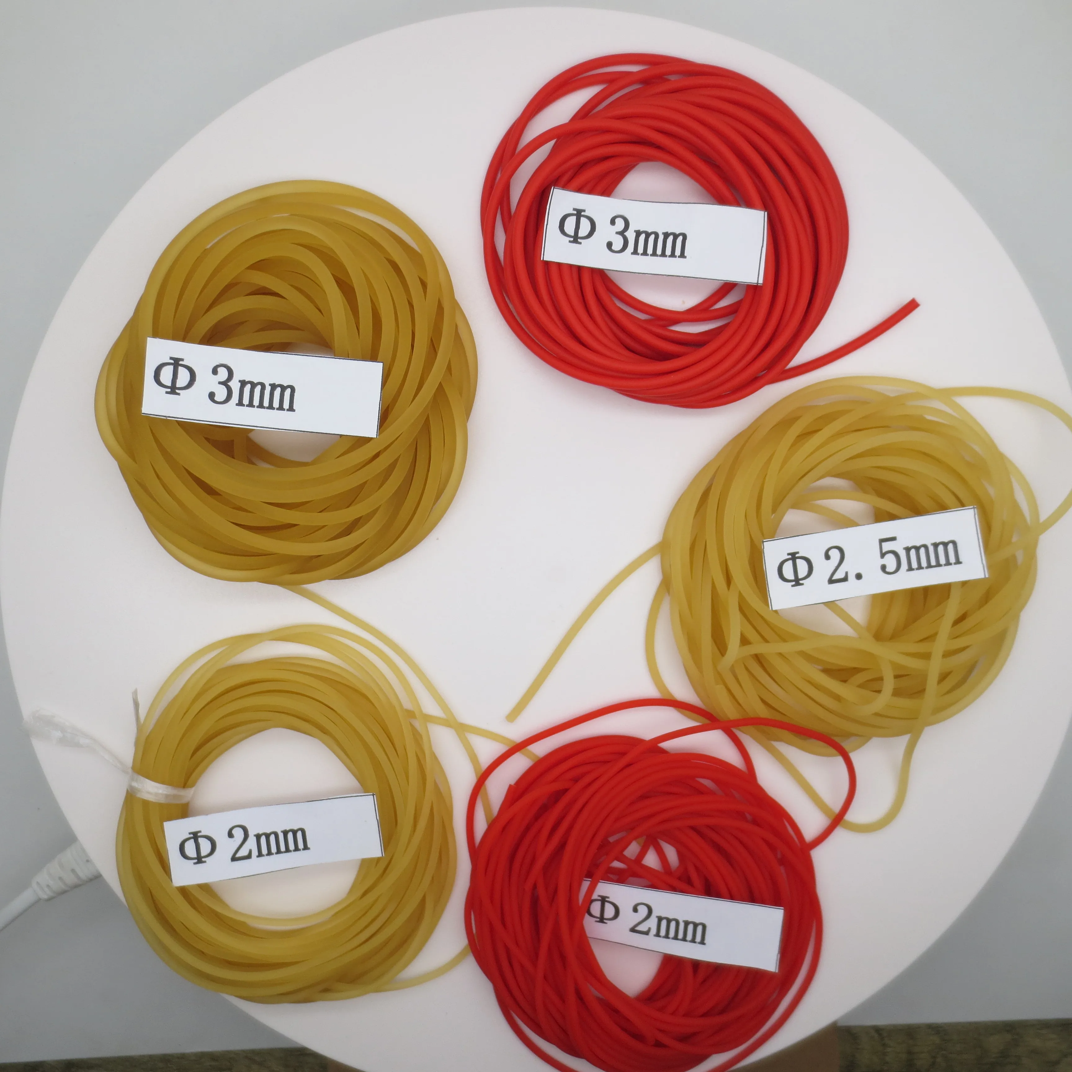 Rubber Rope Diameter 2 2.5 3mm Solid Elastic Fishing Rope Fishing Accessories Good Quality Rubber Line For Gear 10M fishing rope fishing line fishing rubber band