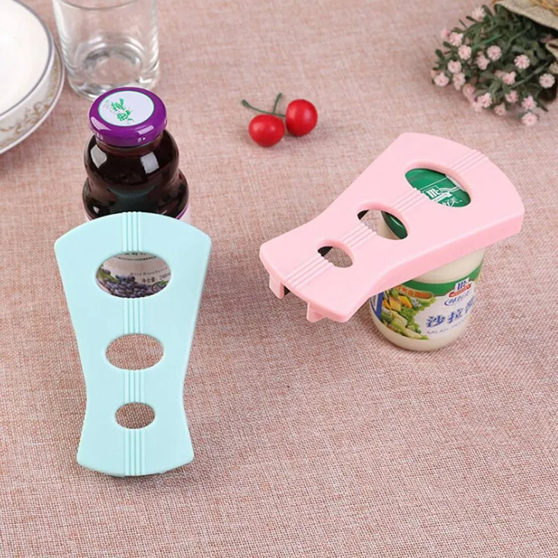 1PCS Jar Bottle Openers Handle Simple Non slip Adjustable Opener Kitchen Accessory Bar Tool