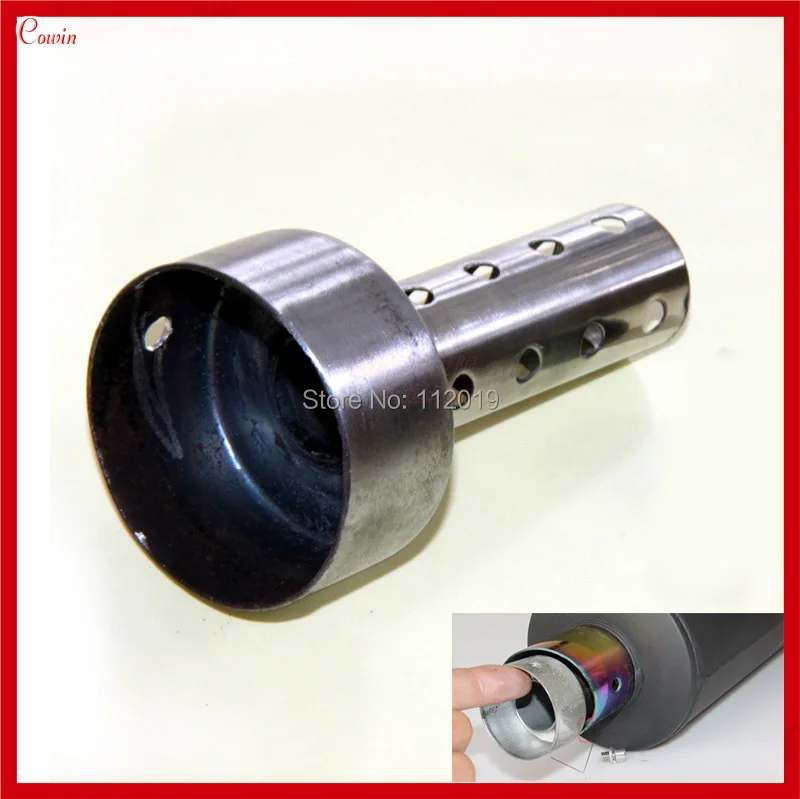 

New Super Rifit Adjustable Scotter Dirtbike Motorcycle Exhaust Pipe Muffler Silencer For 45mm Exhaust Pipe