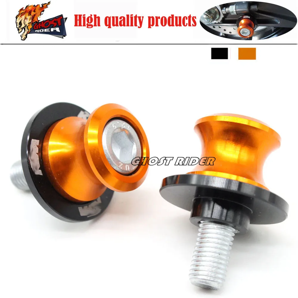 

M10 CNC Swingarm Slider Spools stand screw fits for KTM 1190 1190R RC8 690 Duke SM SMC SMC-R 950 990 990R LC4 Enduro/Supermoto