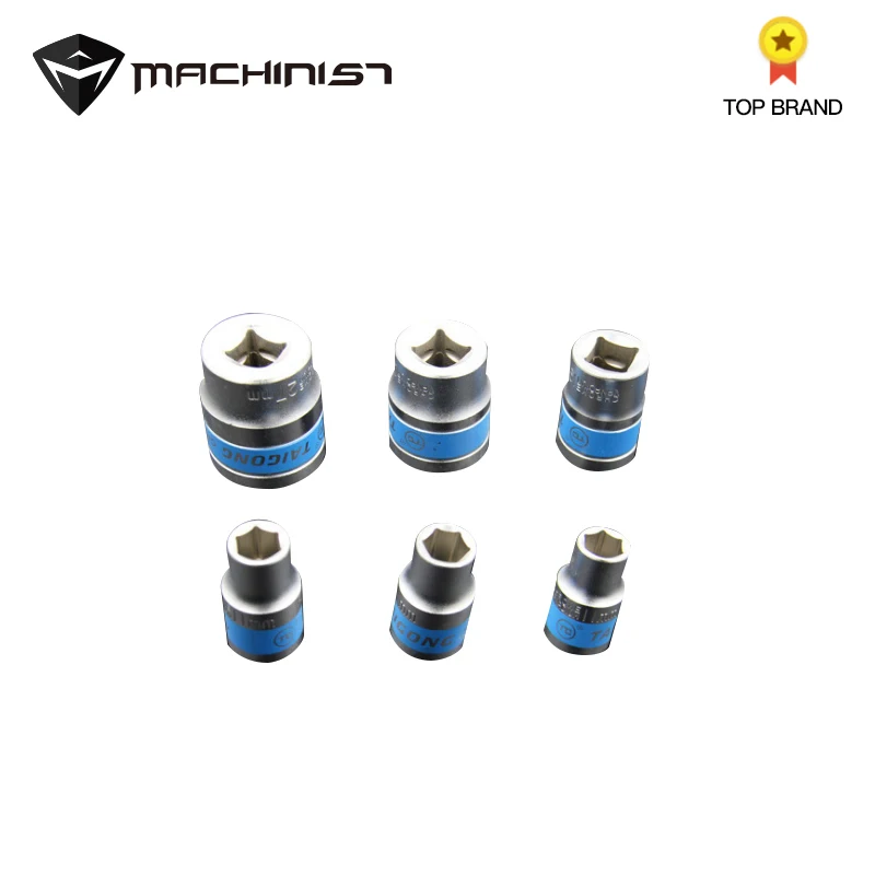 

High quality 1/2 inch hexagonal blue belt sleeve head manual socket wrench complex vanadium steel 8-12mm sleeve