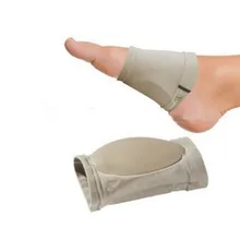 1 пара подошвенного фасциита Арка Поддержка рукав Подушка плоскостопие ортопедическая прокладка стопы Арка ортопедический инструмент