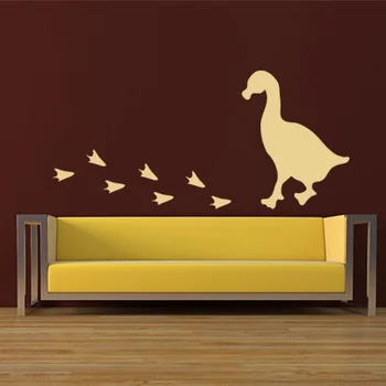

Wayfinding duck sticker Lovely animal live in your home DIY wall home decor Jungle Forest theme wall sticker for kids room