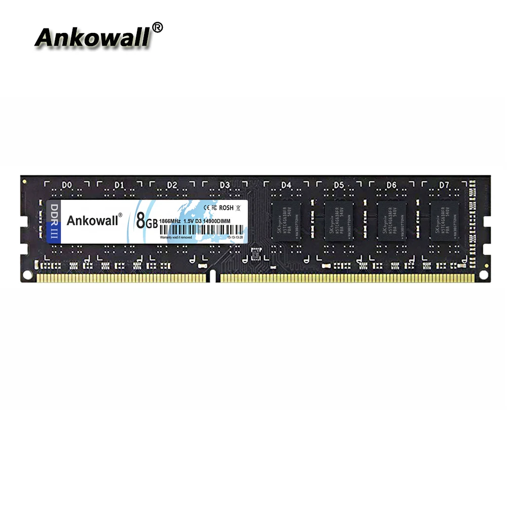 Ankowall оперативная память DDR3 8 Гб 1866 МГц настольная 240pin 1 5 в продажа Новый