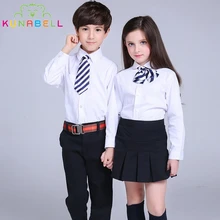 Spring Girls Skirt School Kids Cotton Pleated Umbrella Formal Skirt Fashion Children s High Waist Tutu