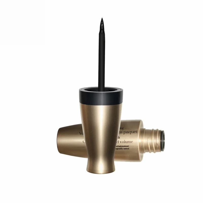 Brand Waterproof Eyeliner Black Makeup Golden Eyes Liner Liquid Make Up Pencil Long lasting