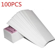 100pcs Removal Nonwoven Body Cloth Hair Remove Wax Paper Rolls High Quality Hair Removal Epilator Wax Strip Paper Roll P2
