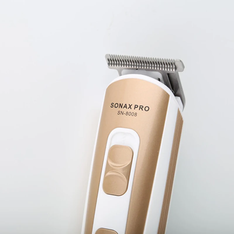 Горячая TOD-Sonax Pro Портативный электрический триммер для волос Машинка для стрижки бороды Парикмахерская Бритва для мужчин стрижка электрическая Shav