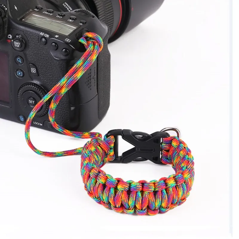 في الهواء الطلق 550Ibs الطوارئ سوار النجاة كاميرا رقمية تتحطم مقاومة مكافحة خسر شريط للرسغ للرجال والنساء