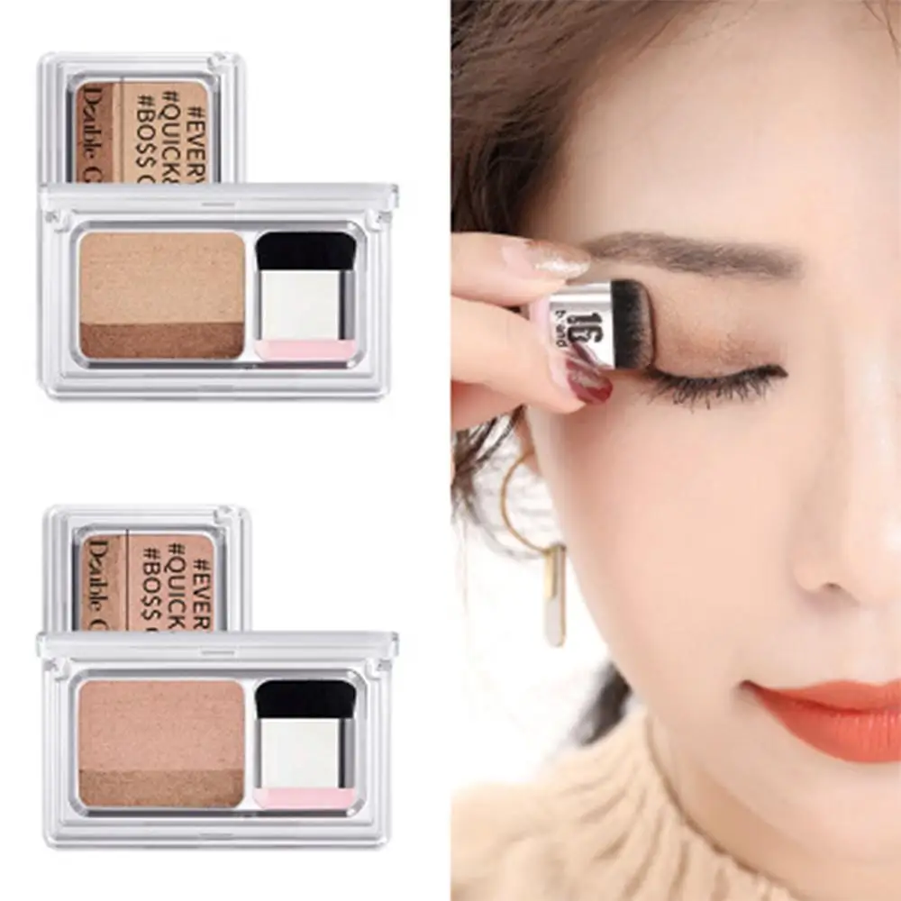 

Double Color Lazy Eye Shadow Makeup Palette Glitter Palette Eyeshadow Pallete Waterproof Glitter Eyeshadow Shimmer Cosmetics
