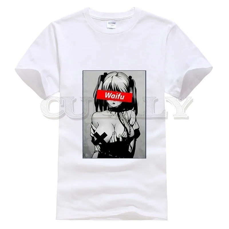 

2019 new T-shirt Print ahegao himiko toga Cool Japan Anime Cartoon Black And White Summer dress men tee Funny t shirt Retro