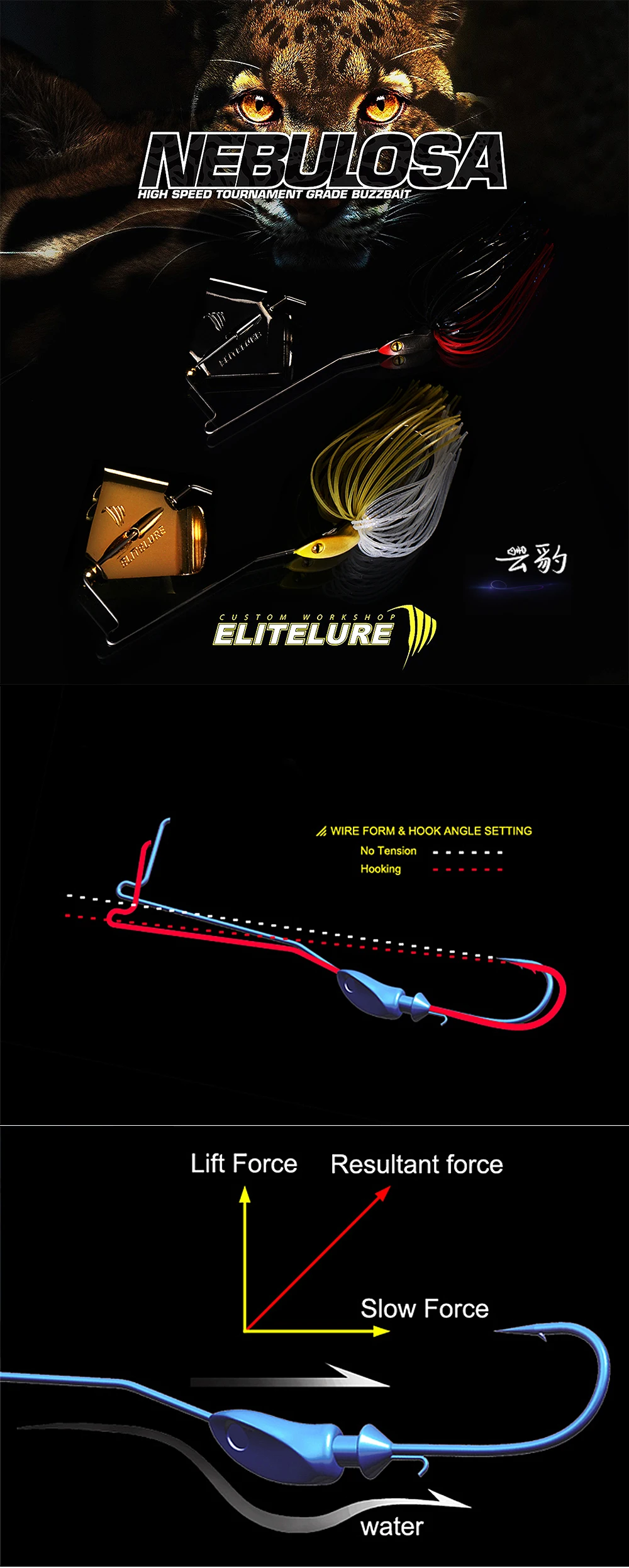 Elitelure Nebulosa 3/8 унций 10 г топвотер Buzzbait Базз силиконовая юбка рыболовные приманки втопор блесны приманки для ловли басов