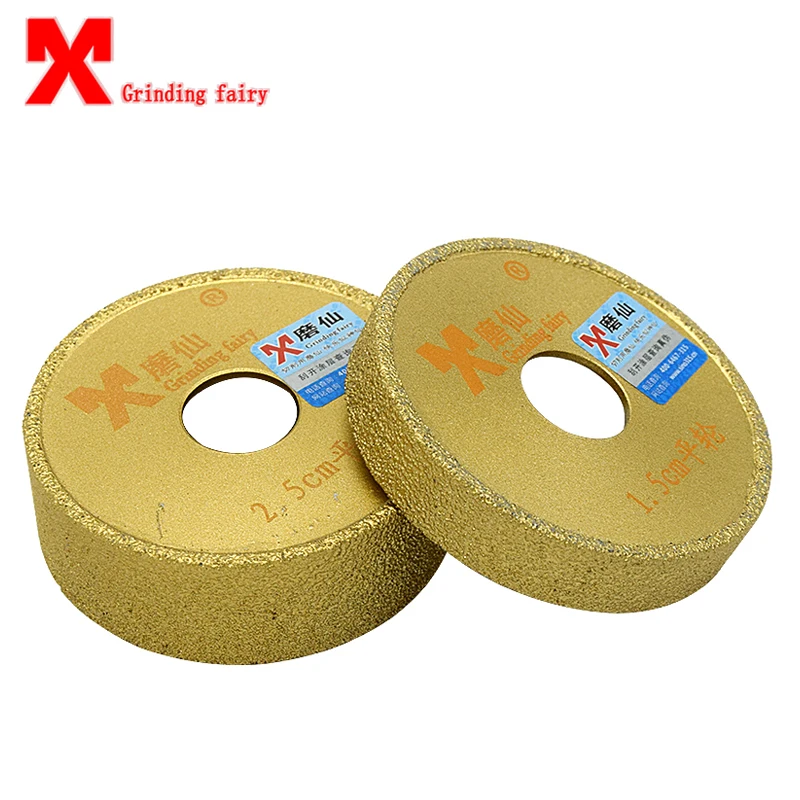 MX Brazing Diamond Angle Grinder Stone Slotted Grinding Wheel Straight