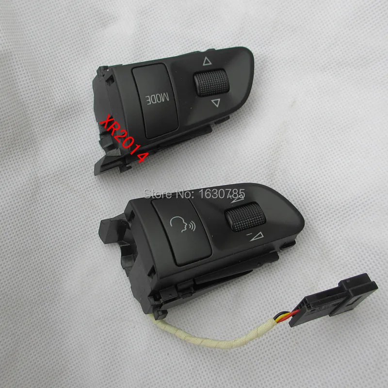 

Pair  Multifunction steering wheel switch button   For  AUDI A3 A4 A6 C6 Q5 Q7  RS4  4F0 951 527 C+4F0 951 527D