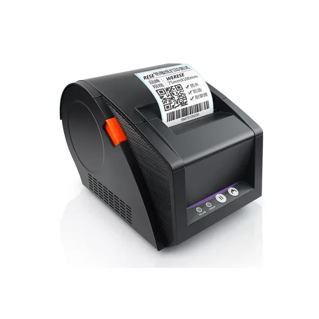 Cheap New 80mm thermal printer clothing price bar code sticker Qr self-adhesive label printer supermarket retail receipt printer