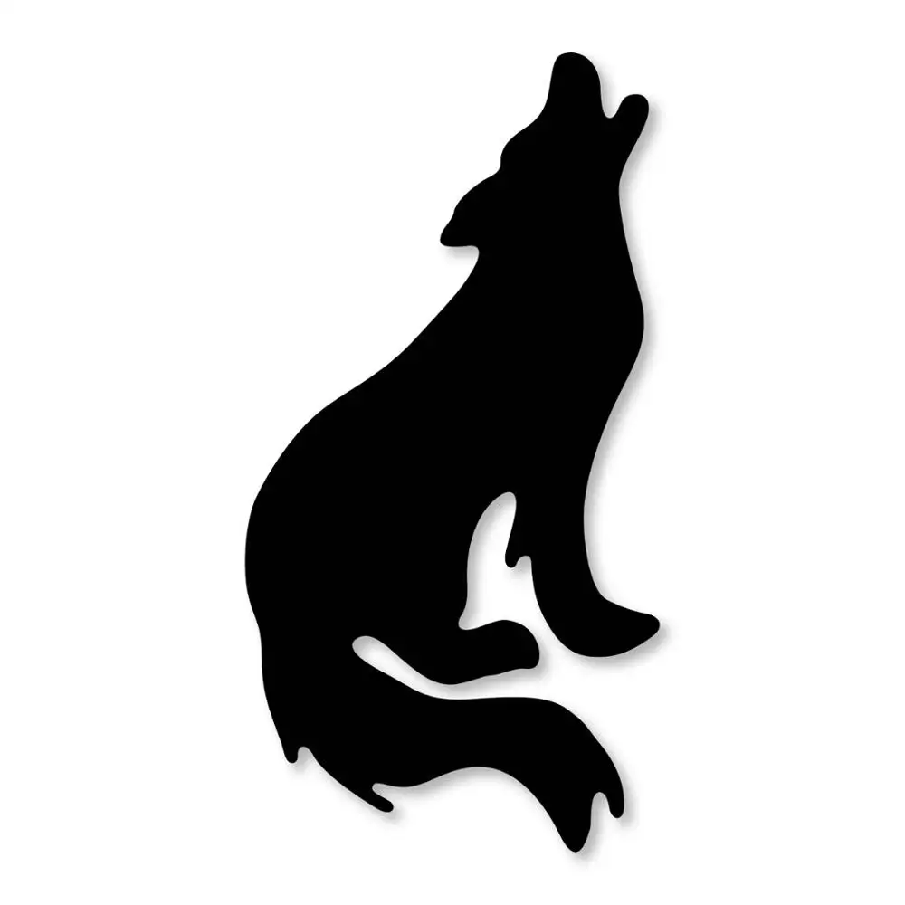 

Hemere Metal Cutting Dies Howling Wolf for Die Scrapbooking Embossing Stencil Paper Card DIY Craft Cuts