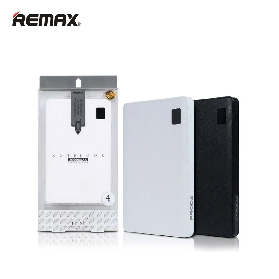 REMAX PRODA Mobile Power Bank 30000mAh 4 USB External Battery Charger For iPhone6/7 plus For iPad For Android Phones