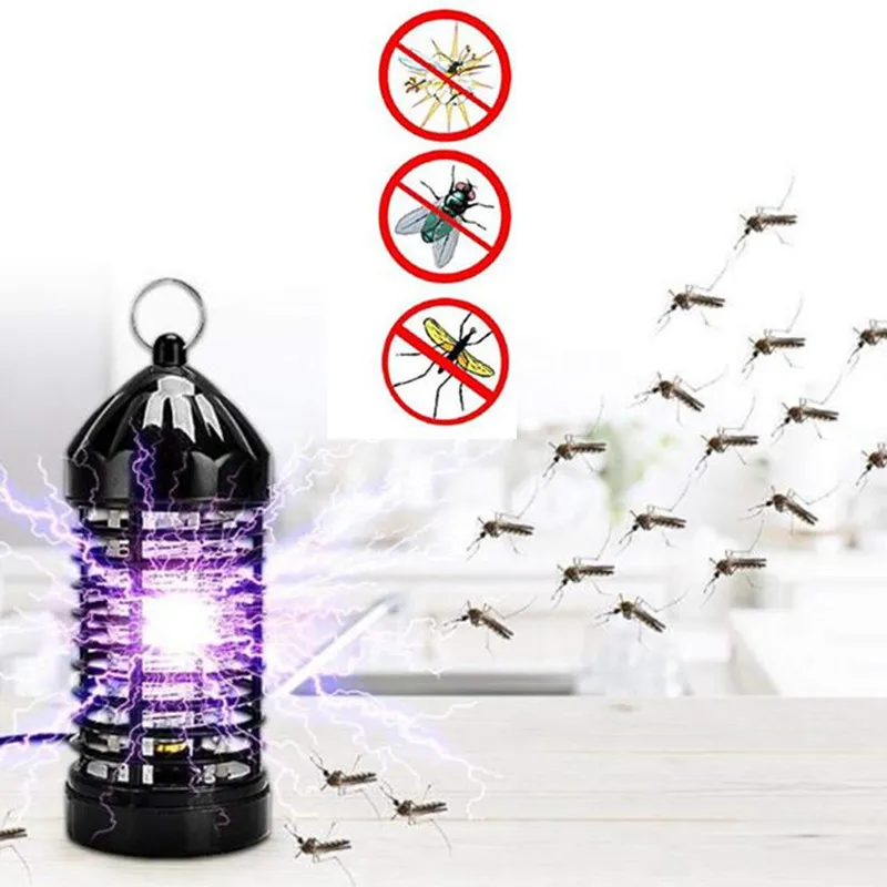 

2pcs Electronics Mosquito Killer LED Anti Mosquito Repeller Bug Zapper Lamp Electronic Mosquito Repellent Trap Killer EU&US Plug