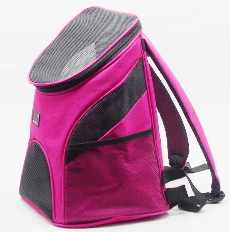 C09 New Portable S size Pet Dog Carrier Pet Backpack Bag pet Travel Bag Mesh Backpack Head Out