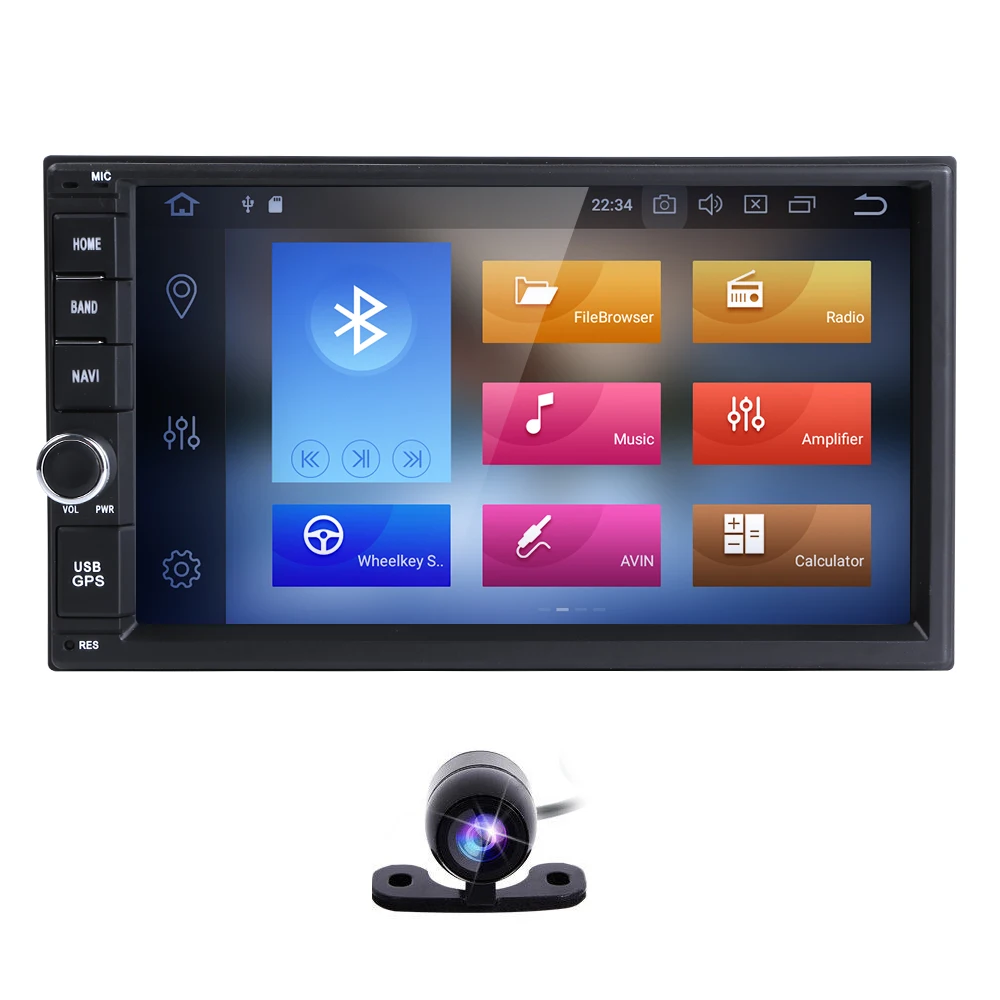 Hizpo HD 1024*600 2 din автомагнитолы gps Android 8 0 автомобилей мультимедиа для Nissan PDF qashqai