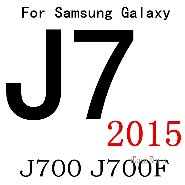 For Galaxy J7 J700F Закаленное Стекло для samsung Galaxy S3 S4 S5 NEO S6 J7 J5 J3 J1 Core J2 Prime G360 G361F Grand Prime VE G530 G531F G531H - Цвет: For Galaxy J7 J700F