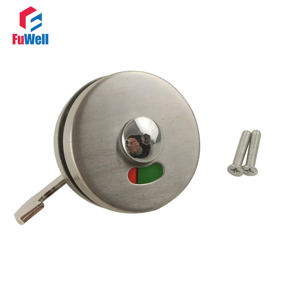 Stainless Steel Door Lock Instructions Public Restroom Toilet Partition