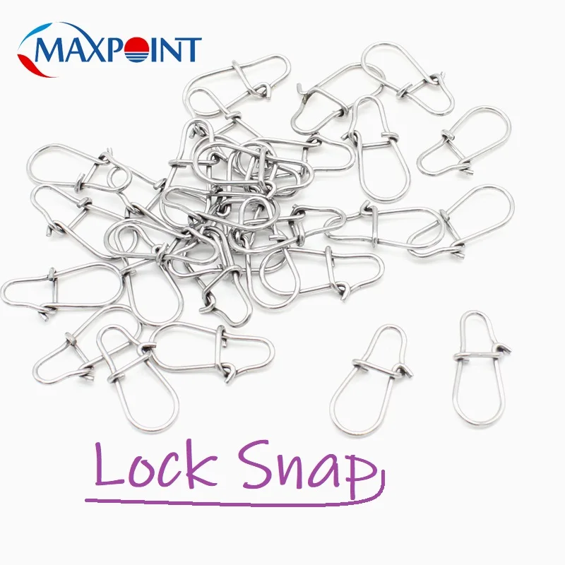 

Fishing Accessories Swivel--5 Kinds 20~25pcs/pk Lock Snap Fast for Lures and Lines Buckle Snaps