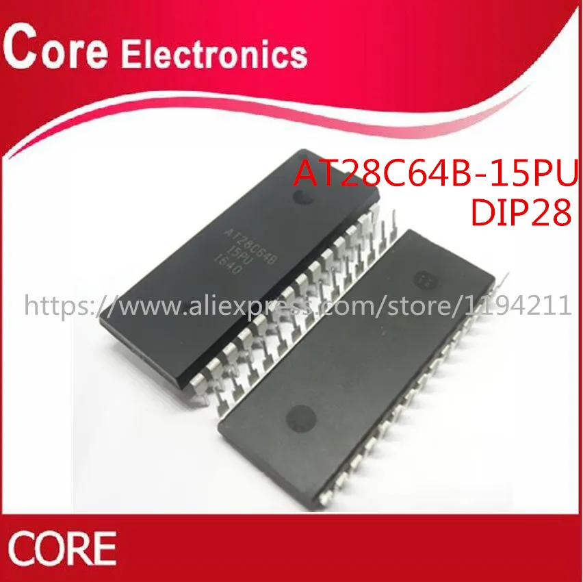 20 шт AT28C64B AT28C64 28C64 15PU DIP новый|Интегральные схемы| |