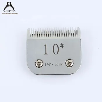 

#10 stainless steel and ceramic teeth dog clipper blades 10pcs/lot
