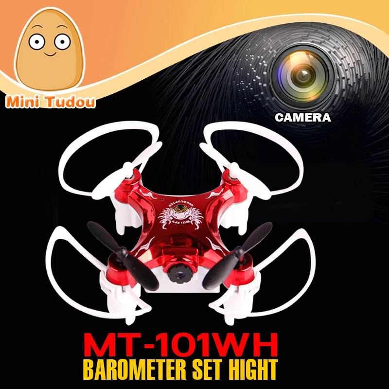

Minitudou Pocket Drone Mini Quadrocopter RC Drones With Camera FPV Quadcopter Micro Camera Remote Control Helicopter With Camera