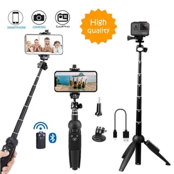 

40-inch Selfie Stick Tripod Extendable Selfie Stick Tripod Stand+Wireless Remote For iPhone 7 8 X Plus,Samsung Huawei For Gopro