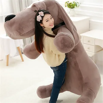 200cm Stuffed Toys Dog Oversized Big Eyes Dog Doll Cute Stuffed Animals Plush Toy Gifts for the New Year Juguetes Brinquedo