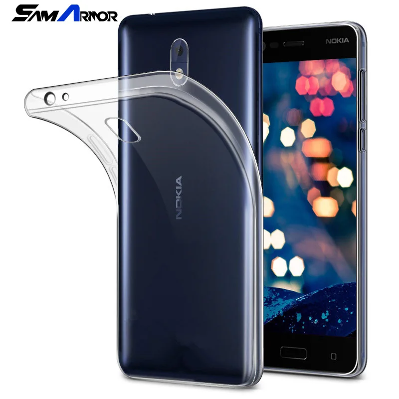 

Transparent Slim Phone silicone Back Cover For NOKIA 640 640XL 950 950XL Lumia 650 830 3 5 6 Case with Soft TPU Gel Clear Case