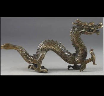 

66shunfafa880049001@+++China's brass dragon Oriental dragon statue exorcism to ward off bad luck