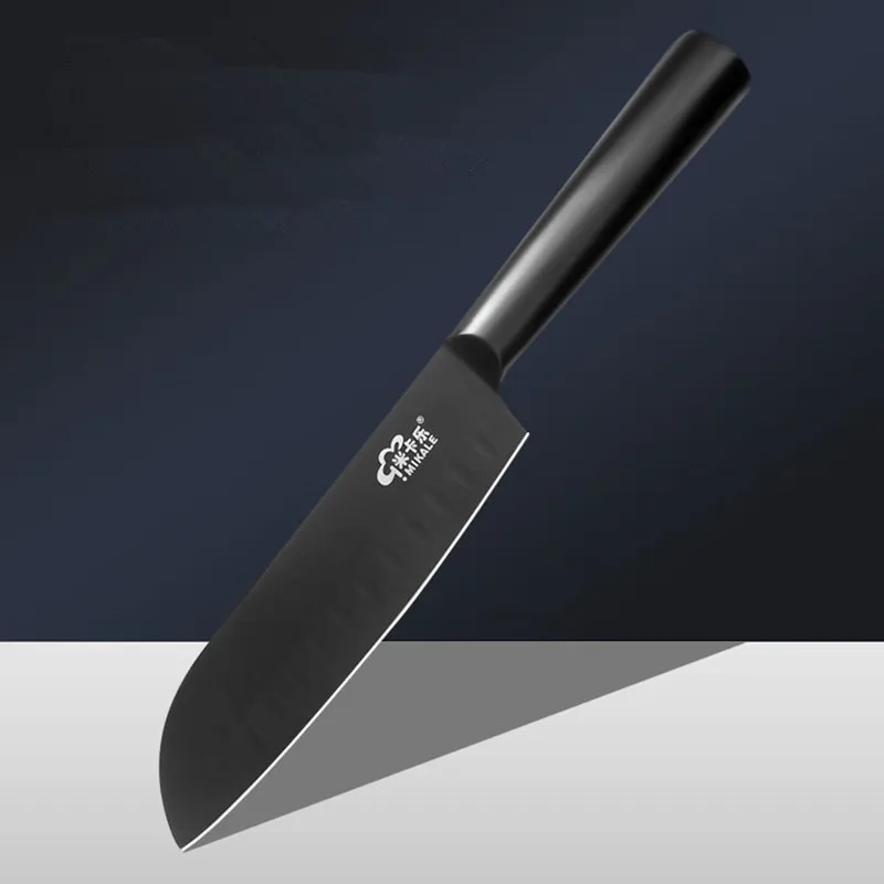 MIKALA, европейский стиль, высокое качество, бытовой многофункциональный нож для нарезки сантоку, нож шеф-повара, антипригарный нож для резки фруктов