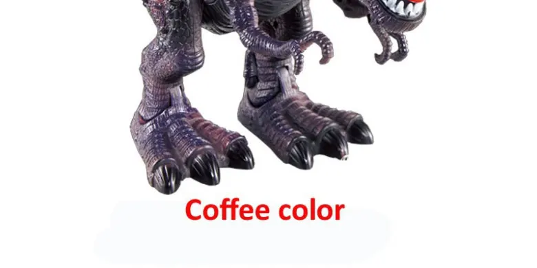 Presente para Crianças Som com Luz Novo Dinossauro Elétrico Grande Tamanho Andando Robô Brinquedo Pode Andar Fazer Tyrannosaurus Rex Brinquedos 6 Novo dinossauro elétrico grande tamanho andando dinossauro