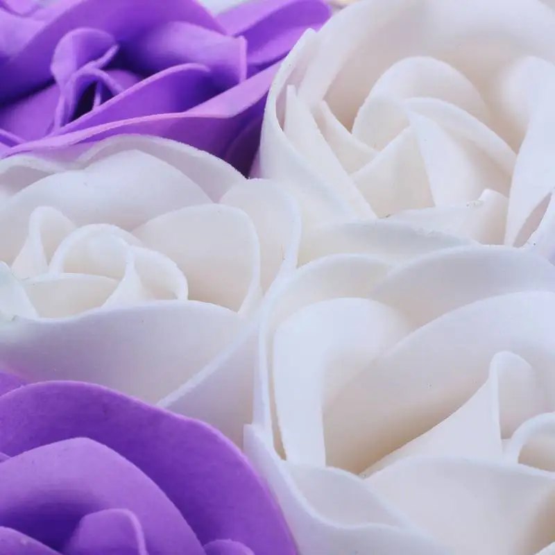 6 шт. Ароматические Роза Лепесток мыло, средство для ванны Свадебная вечеринка подарок Домашнее украшение