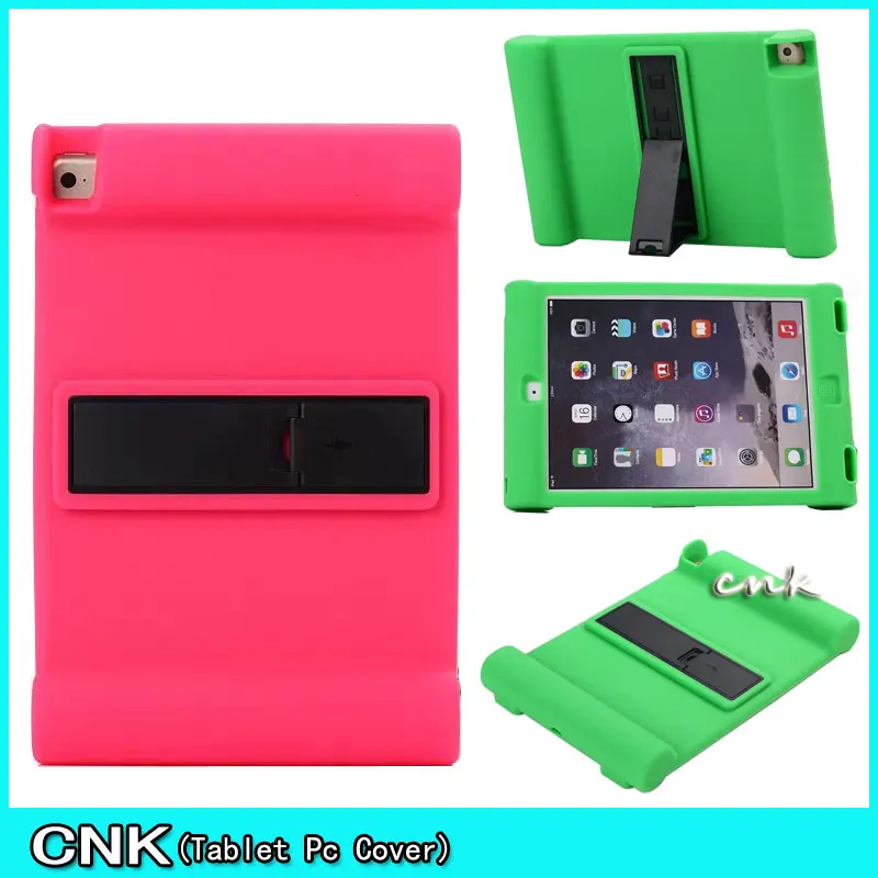 

Smart Stand Case Cover For iPad 6 iPad Air 2 Cases Kids Children Safe Silicon For iPad 6 iPad Air 2 Case Protective Cases Cover
