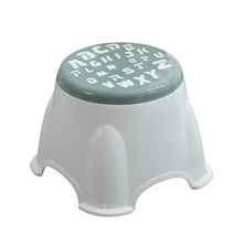 Креативный табурет с алфавитом, детский табурет, малая скамья, толстый пластиковый табурет для взрослых, журнальный столик, стул для замены обуви, скамейка для ног