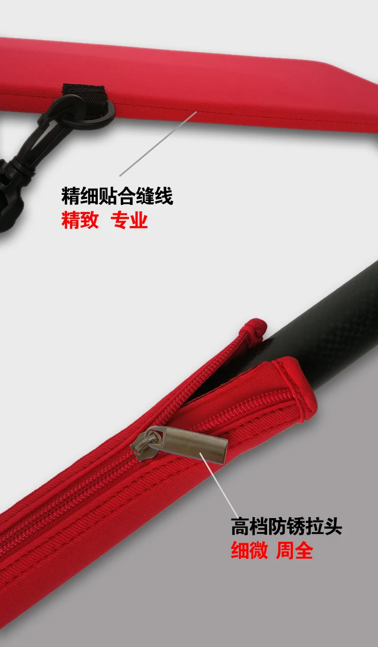 High grade half cut dragon boat paddle bag Submersible fabric Waterproof and quick dry dragon boat paddle cover