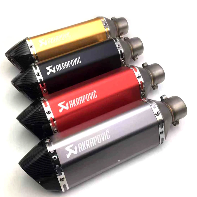 51mm yoshimura akrapovic de escape moto rcycle silenciador de escape moto con db asesino sistemas de escape para honda benelli msx125 nmax
