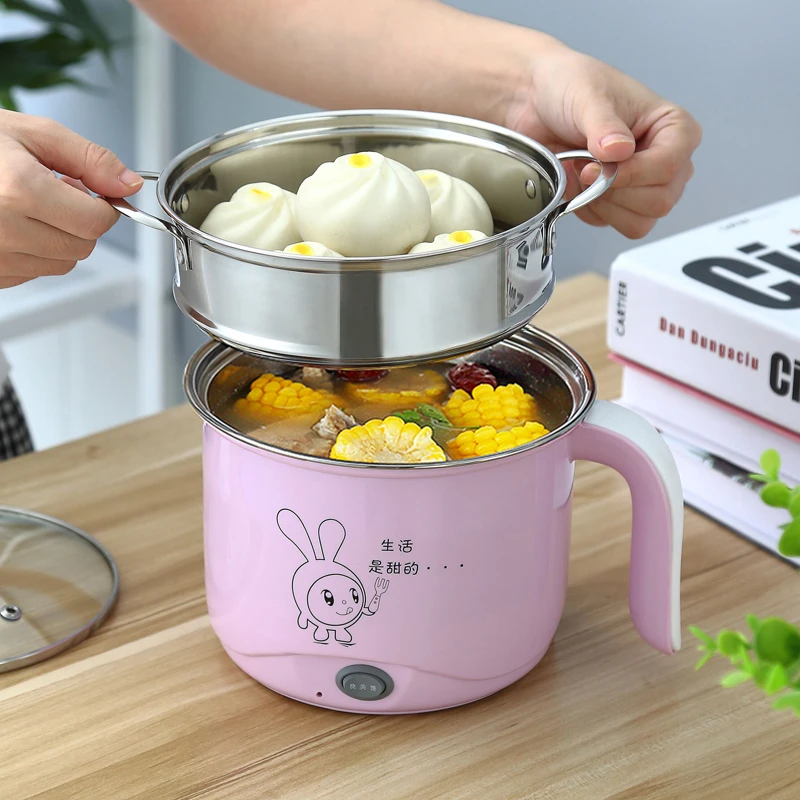 220V Multifunctional Electric Cooker High Quality Stainless Steel Inner