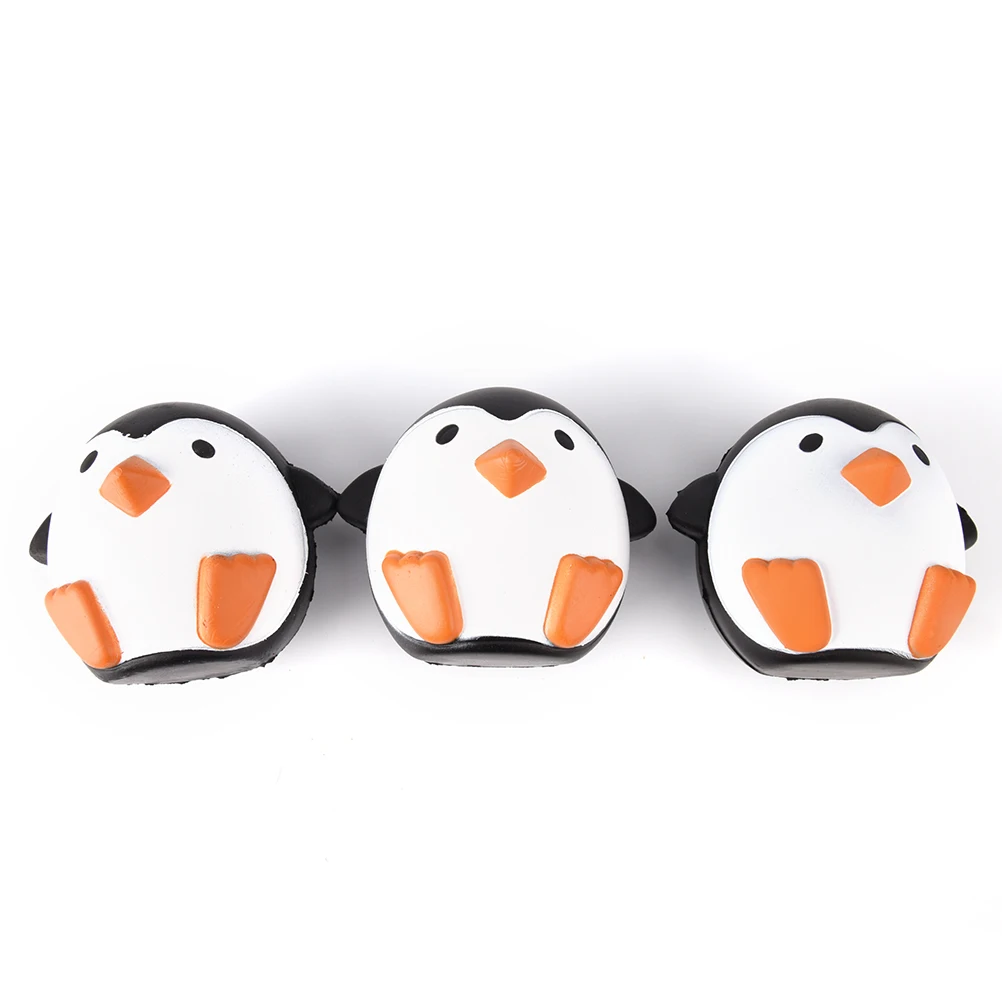

ZTOYL Funny 10cm Squishy Toy penguin tooth pumpkin squishies Slow Rising Soft Squeeze Cell Phone Strap gift Stress toys