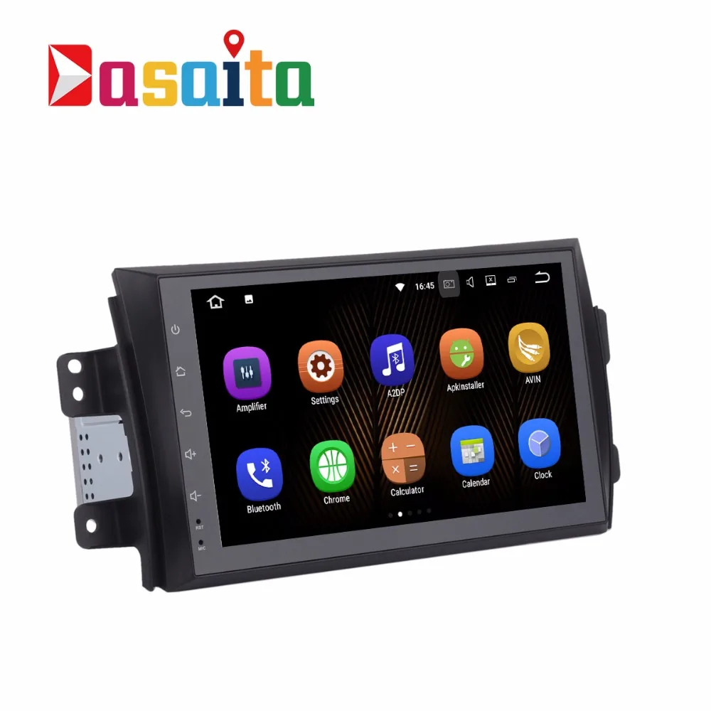 Top 9" Android 7.1 Car GPS For Suzuki SX4 2006 - 2011 Car radio 2 din multimedia Player 2Gb Ram+16Gb Rom Quad core 64bit  HDMI 1