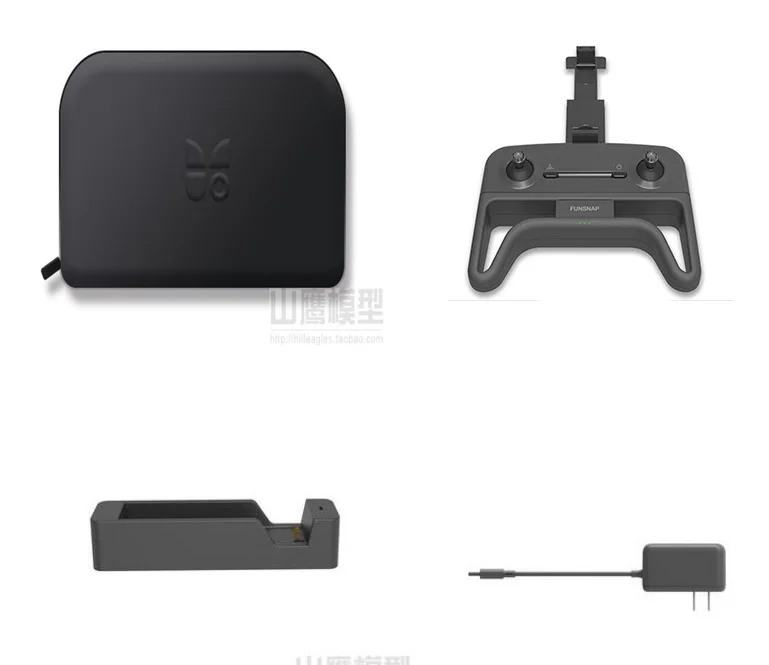 Funsnap iDol-1 Folding Drone spare parts Carring Case remote control charger set