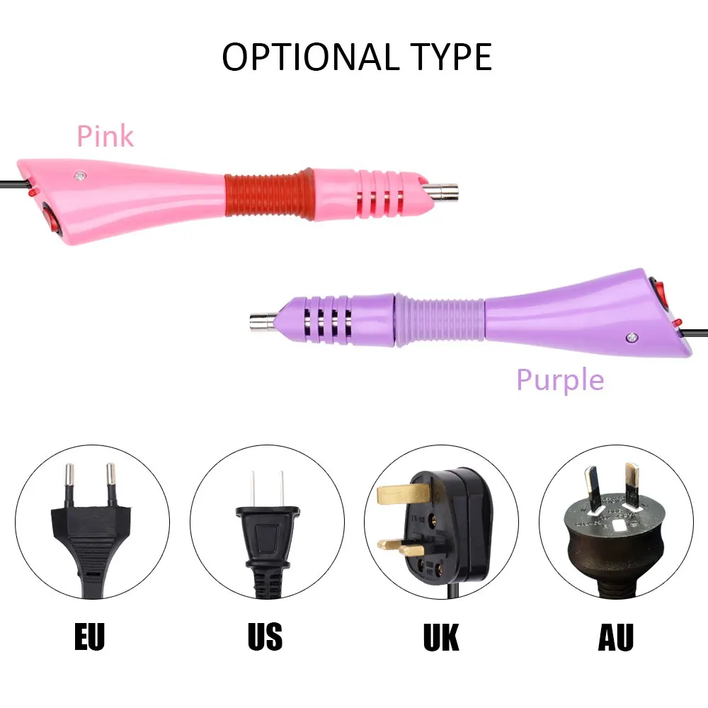 Электрический паяльник сварочный ремонт инструменты DIY горячий горный хрусталь кристалл машина ручной нагрев термоклеевые горячей