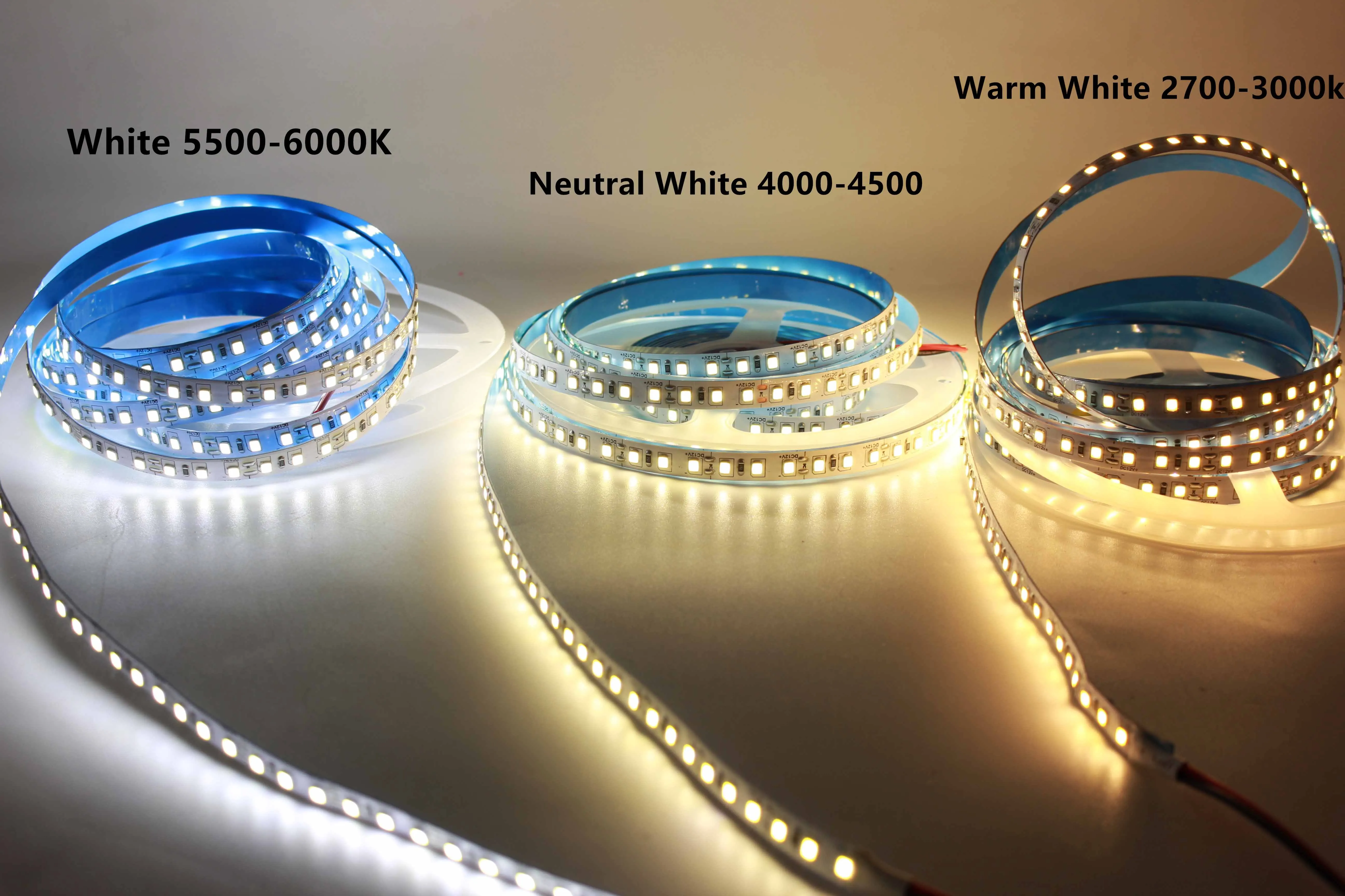 LED Strip 2835 SMD 240LEDs/m 5M 300/600/1200 Leds DC12V High Bright Flexible LED Rope Ribbon Tape Light Warm White / Cold White