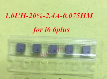 

5pcs/lot L1215 L1216 L1217 L1218 1.0UH-20%-2.4A-0.075HM PIFE20161T-SM for iphone 6 6plus