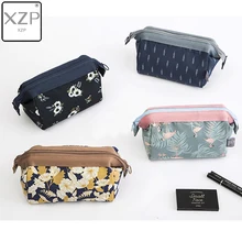 XZP Flamingo Flower Printed Cosmetic Bag Women Necessaire Make Up Bag Travel Waterproof Portable Makeup Bag Toiletry Kits XZP Flamingo Flower Printed Cosmetic Bag Women Necessaire Make Up Bag Travel Waterproof Portable Makeup Bag Toiletry Kits